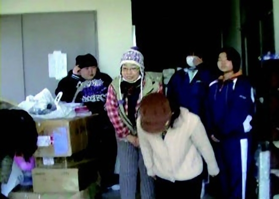 東日本大震災支援活動 被災地の皆さんの表情