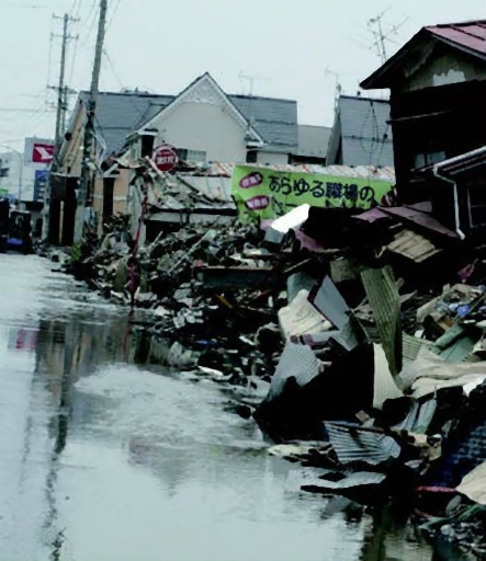 東日本大震災支援活動 被災地の光景