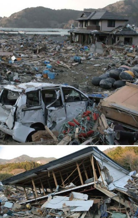 東日本大震災支援活動 被災地の光景