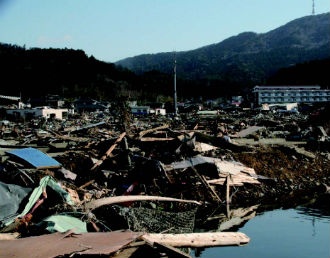 東日本大震災支援活動 被災地の光景