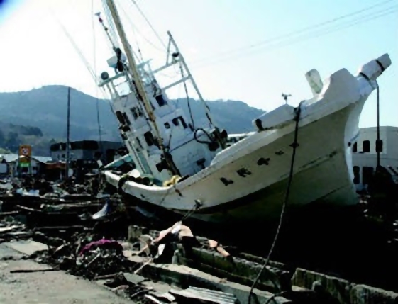 東日本大震災支援活動 被災地の光景