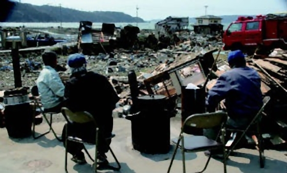 東日本大震災支援活動 被災地の光景