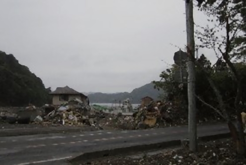 東日本大震災支援活動 被災地の光景