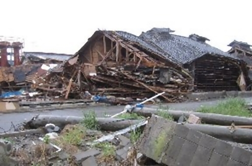 東日本大震災支援活動 被災地の光景