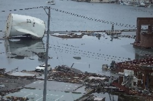 東日本大震災支援活動 被災地の光景