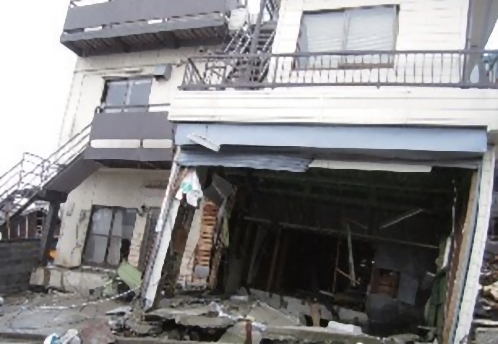 東日本大震災支援活動 被災地の光景