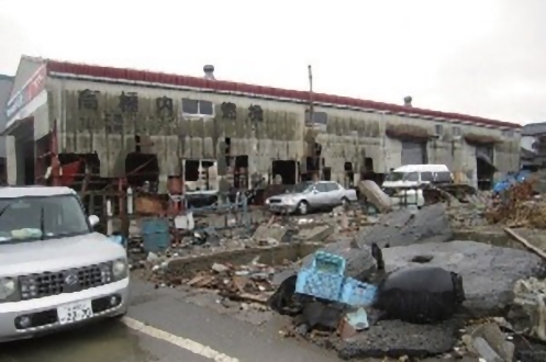 東日本大震災支援活動 被災地の光景