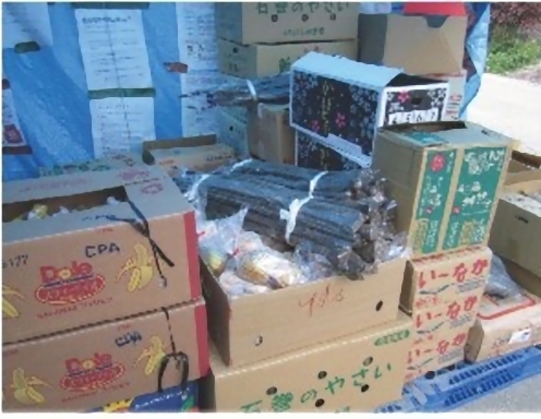 東日本大震災支援活動 20110527 支援物資