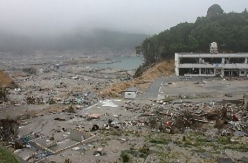 東日本大震災支援活動 被災地の光景