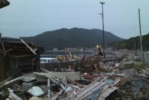 東日本大震災支援活動 被災地の光景