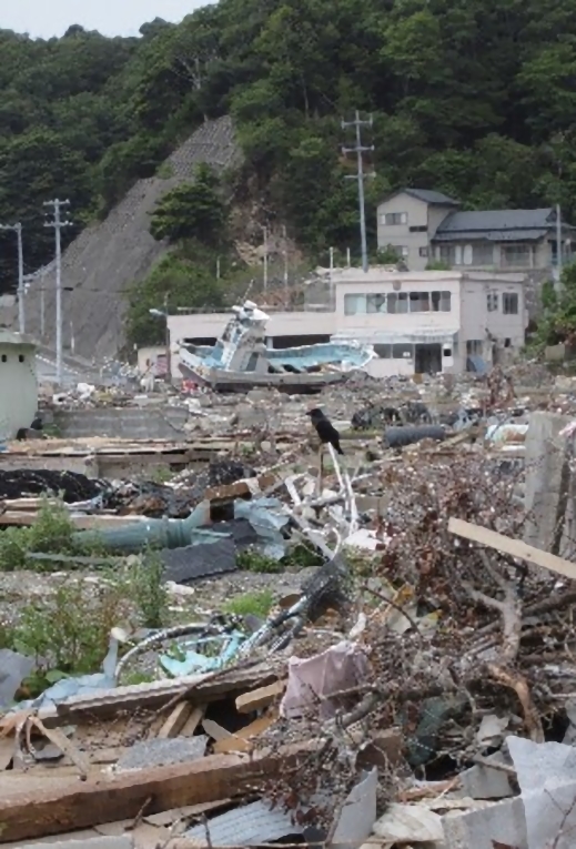 東日本大震災支援活動 被災地の光景