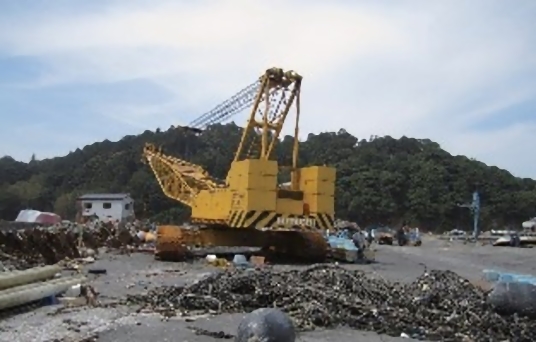 東日本大震災支援活動 被災地の光景